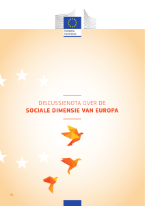 discussienota over de sociale dimensie van europa