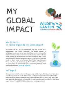 Handboek My Global Impact