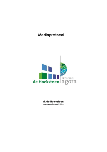 Mediaprotocol de Hoeksteen versie maart 2016