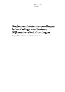 Reglement - Rijksuniversiteit Groningen