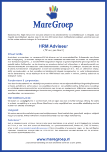 HRM Adviseur