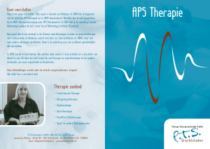 APS Therapie - (PTS) Drechtsteden