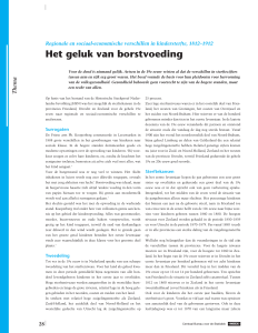 Het geluk van borstvoeding - Nederlands Interdisciplinair