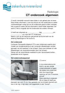 CT onderzoek algemeen - Ziekenhuis Rivierenland