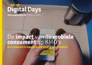 De impact van de mobiele consument op KMO`s