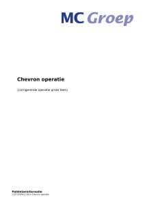Chevron operatie