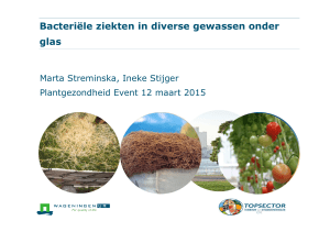 Workshop bacterien 12 maart 2015 - Wageningen UR E-depot