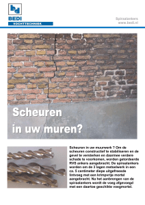 Spiraalankers www.bedi.nl Scheuren in uw muurwerk ? Om de