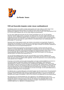 De Ronde Venen VVD zet financiële heipalen onder