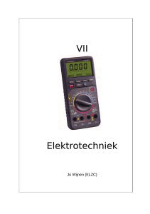 VII Elektrotechniek
