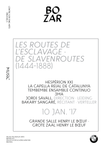 les routes de l`esclavage ∙ de slavenroutes (1444-1888) 10