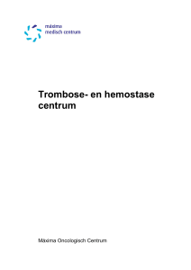 Trombose- en hemostase centrum