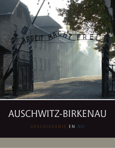 oprichting van herdenkingsplaats en museum auschwitz