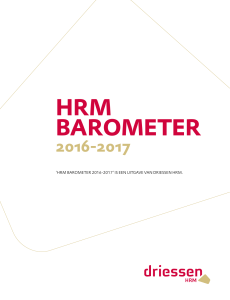 hrm barometer - Strategische Personeelsplanning