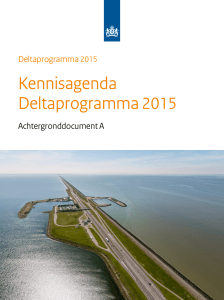 Deltaprogramma 2015 | Achtergronddocument A