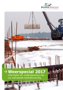 Weerspecial 2017 - Aannemersfederatie Nederland