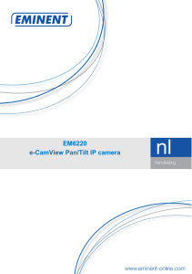 EM6220 e-CamView Pan/Tilt IP camera