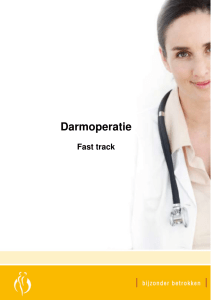 008 Fast track Darmoperatie - St-Anna