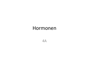 Hormonen en groei