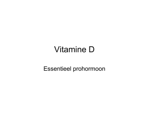 Vitamine D - Academisch netwerk PrimEUR