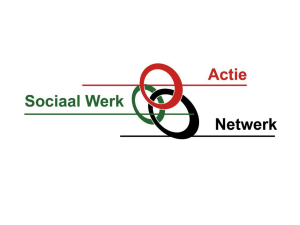 Krachtlijnen SWAN - Sociaal Werk Actie Netwerk