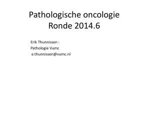 Pathologische oncologie Ronde 2014.6
