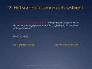 3. Het sociaal-economisch systeem