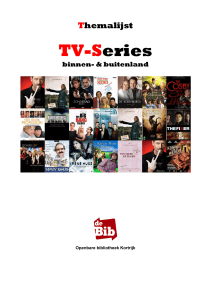 TV Series uit binnen- en buitenland