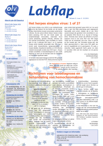 Het herpes simplex virus: 1 of 2? Richtlijnen