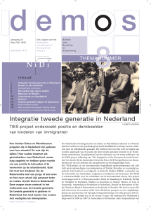 Integratie tweede generatie in Nederland - TIES