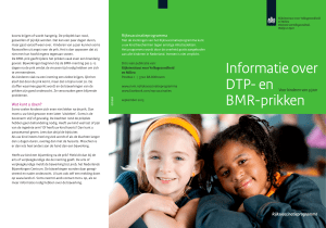 Informatie over DTP- en BMR-prikken