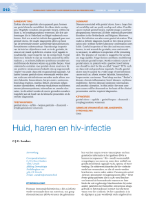 Huid, haren en hiv-infectie