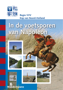 Napoleon route - Welkom in Den Helder