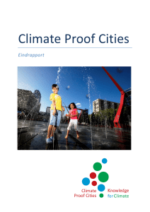 Climate Proof Cities - Wageningen UR E-depot