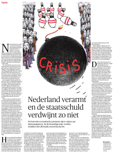 Nederland verarmt en de staatsschuld verdwijnt zo niet
