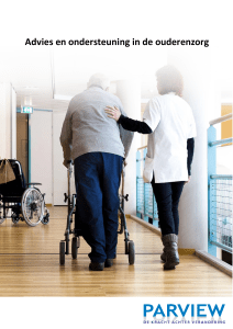 Advies en ondersteuning in de ouderenzorg