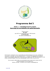 YOUTH programme - Bel-J