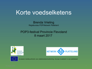 Korte voedselketens - Provincie Flevoland
