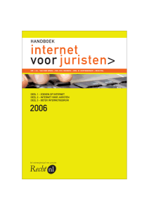 Handboek Internet voor Juristen