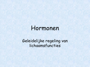Hormonen - Biologiepagina