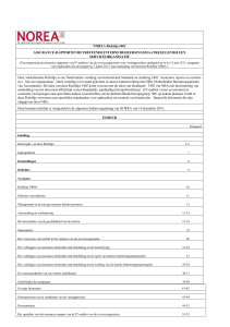 Richtlijn 3402: Assurance-rapporten interne beheersing