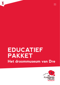 educatief pakket - In Flanders Fields Museum