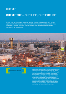 CheMIe CHEMISTry – Our LIFE, Our FuTurE