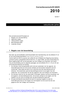 Correctievoorschrift - Stichting Studiebegeleiding Leiden