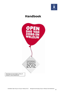 Een succesvolle Open Dag van Zorg en Welzijn 2012