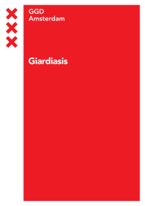 Giardiasis - GGD Amsterdam