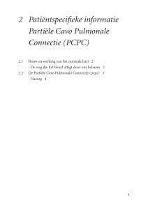 Partiele Cavo Pulmonale Connectie (PCPC)