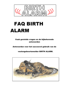 FAQ BIRTH ALARM