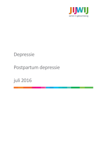 Depressie post partum