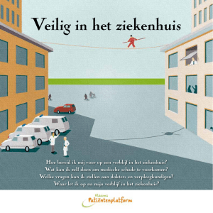 Veilig in het ziekenhuis - Vlaams Patiëntenplatform